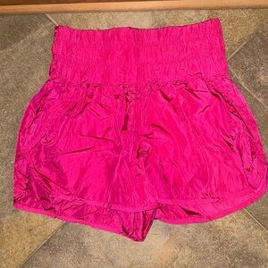 Free People Movement Shorts (Fuschia) Size L